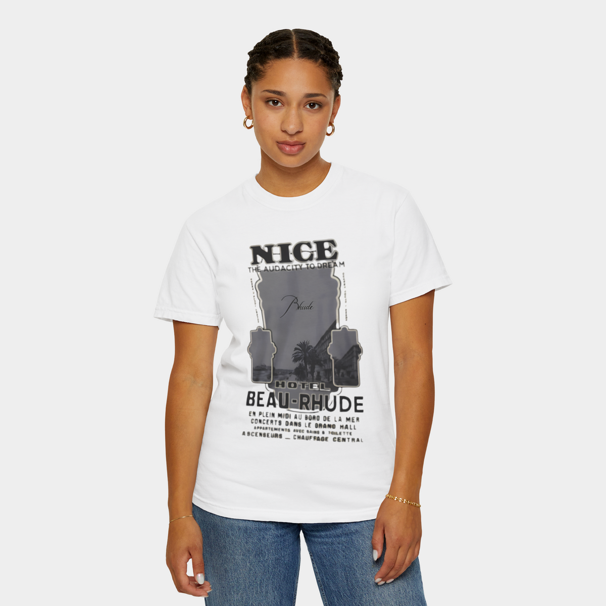 Nice The Audacity to Dream Hotel Beau-RHUDE T-Shirt