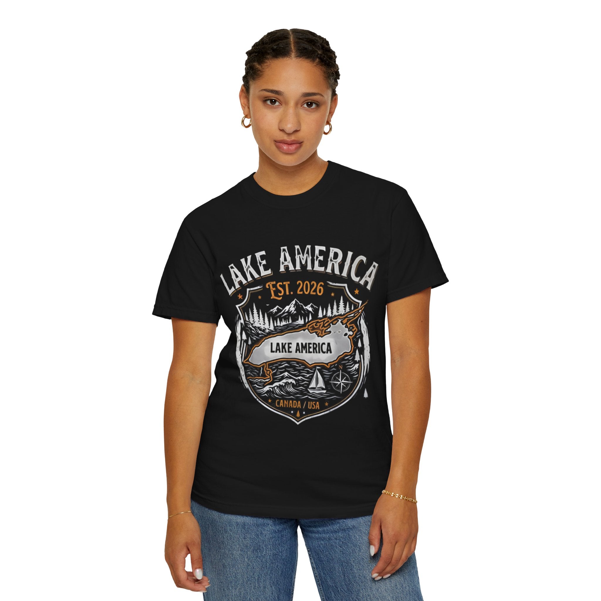 Lake America Est. 2026 Canada USA Lake Shirt