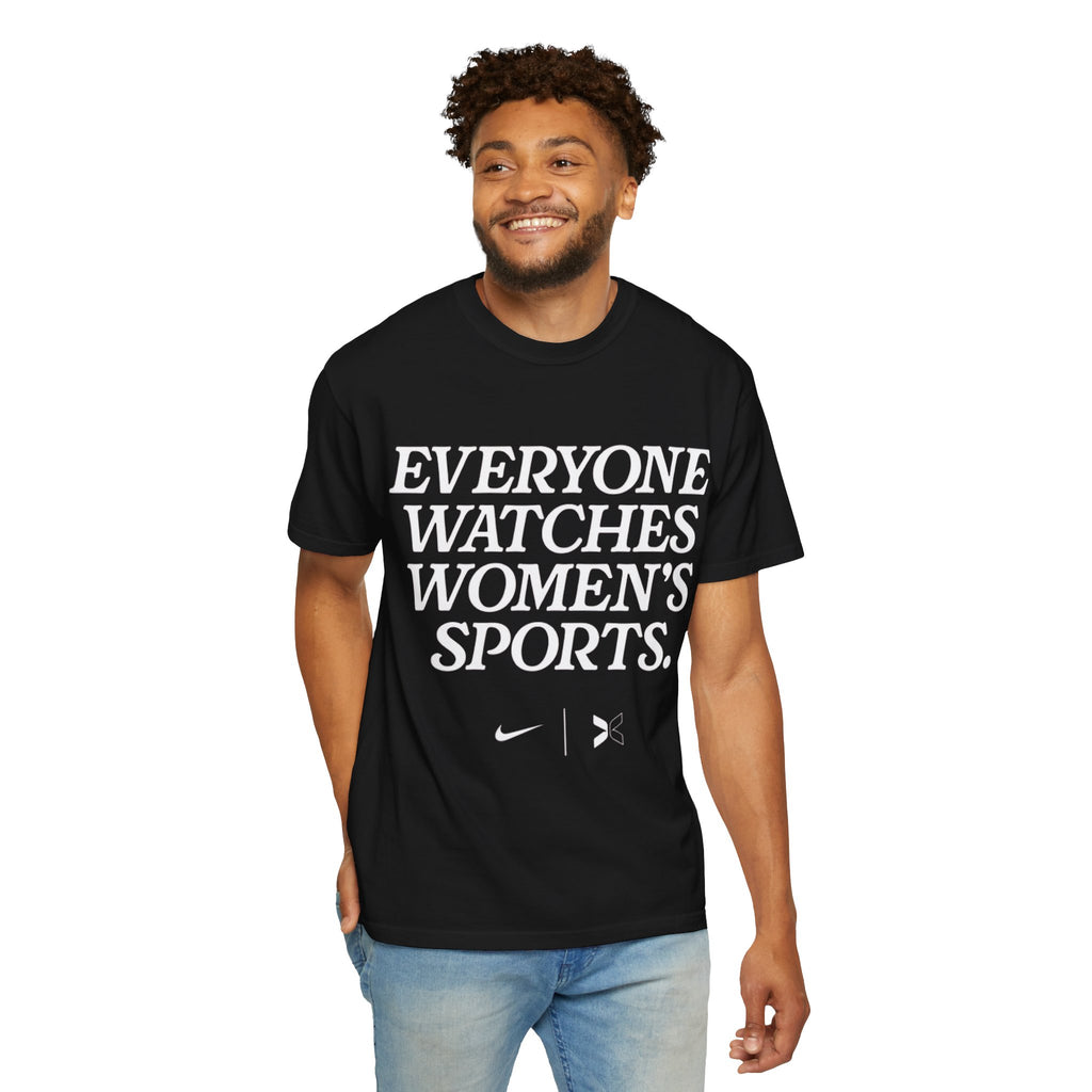 everyone watches women's sports shirt men