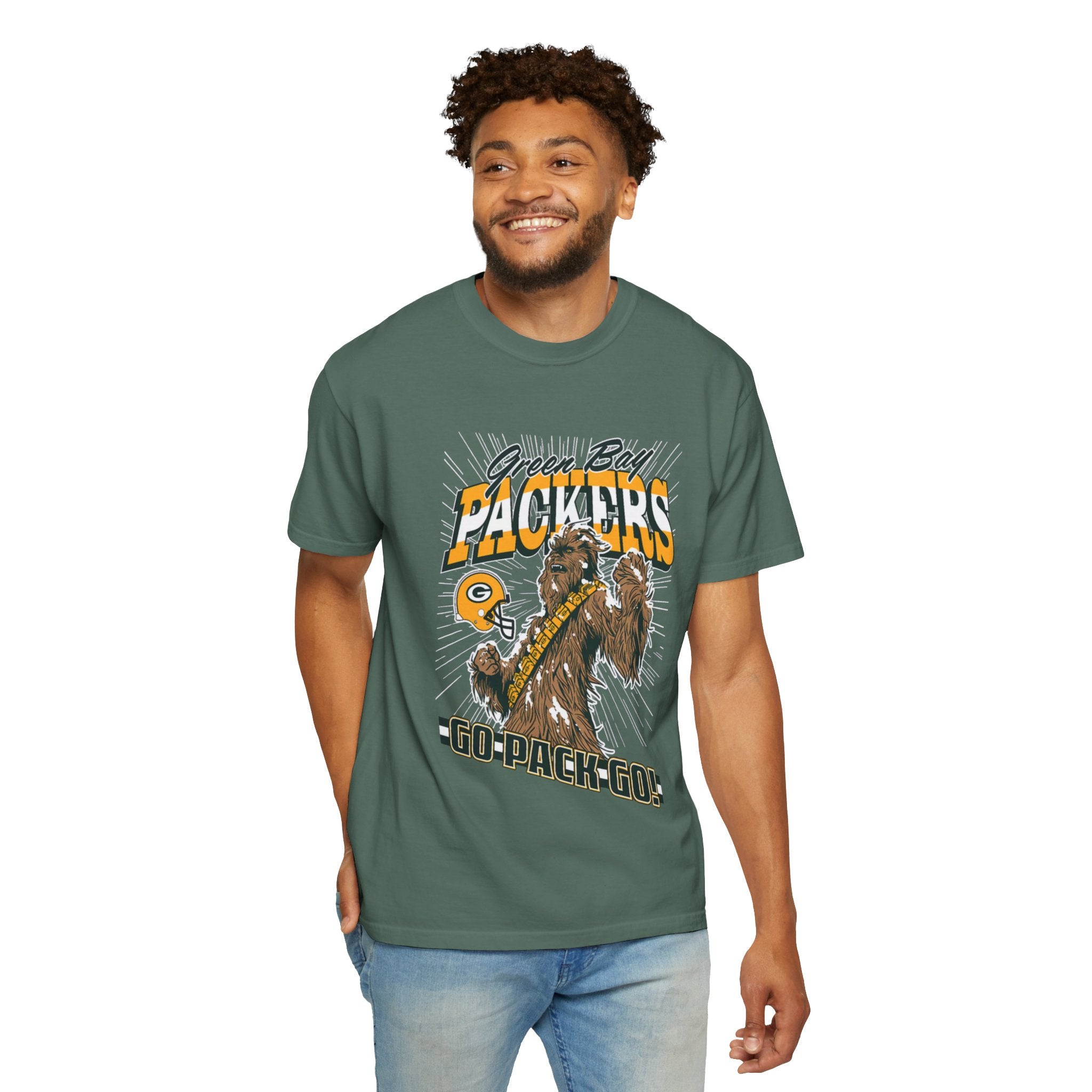 Green Bay Packers Disney x Champion Chewbacca All-Star T-Shirt 