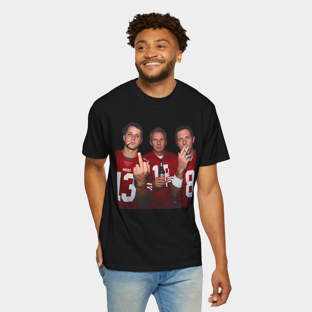 Purdy Joe Montana Steve Young Smoking Shirt