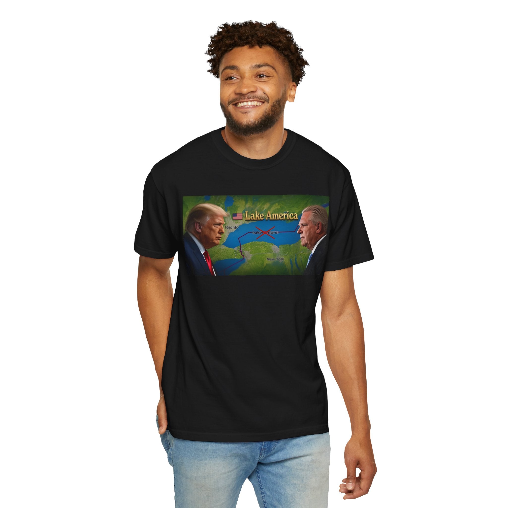 Donald Trump Renaming Lake Ontario To Lake America Shirt