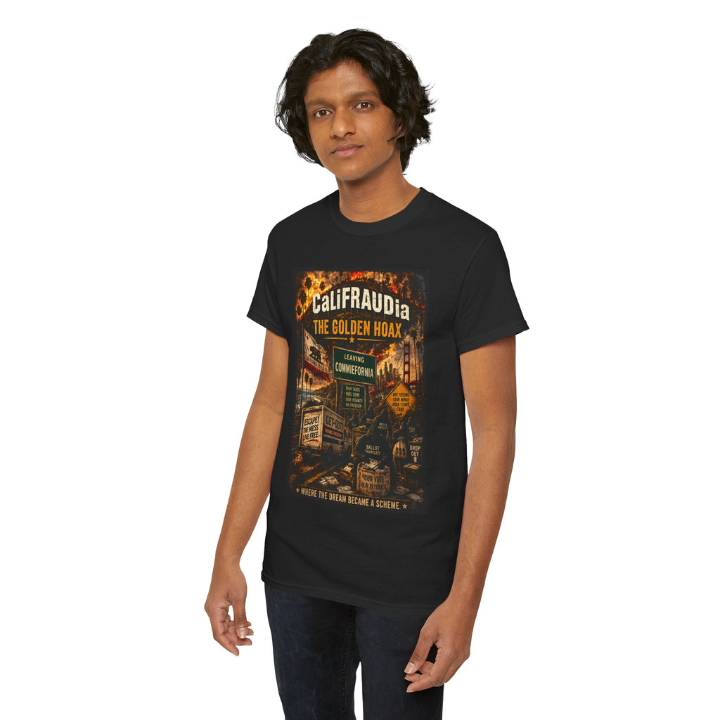 Where the Dream Became a Scheme Political Satire Shirt men