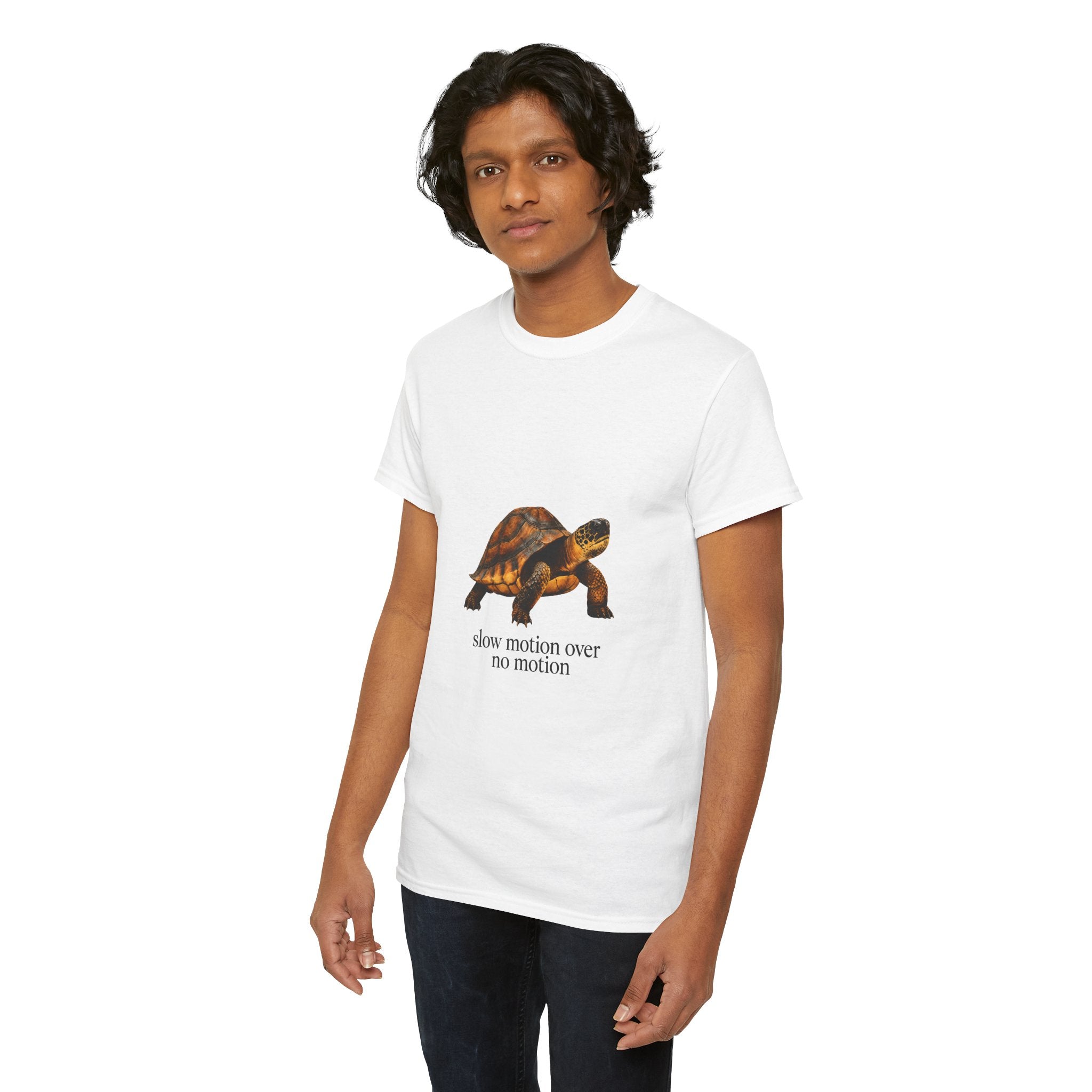 Caleb Williams Turtle Slow Motion Over No Motion men Shirt