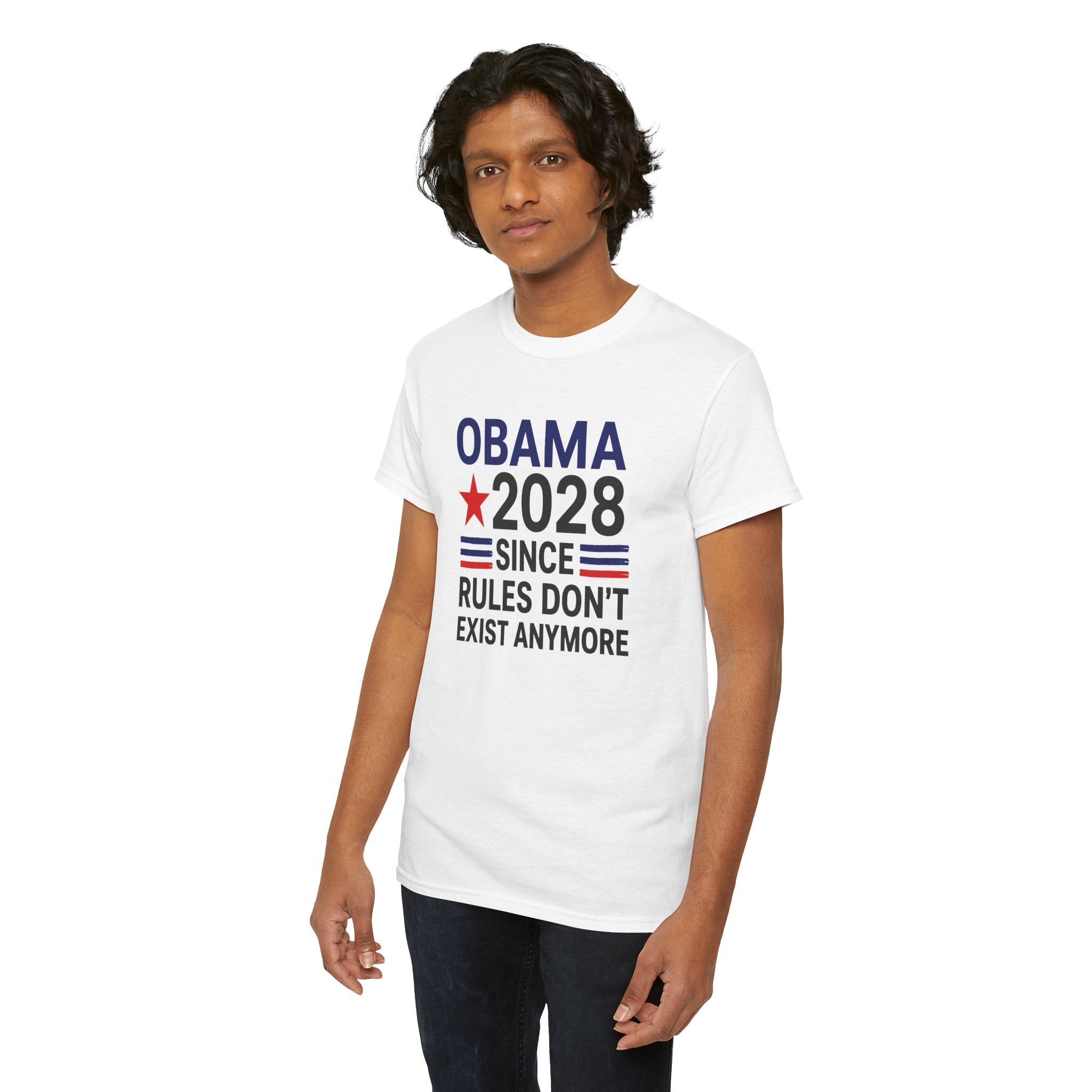 Obama 2028 Since Rules Don't Exist Anymore Shirt men
