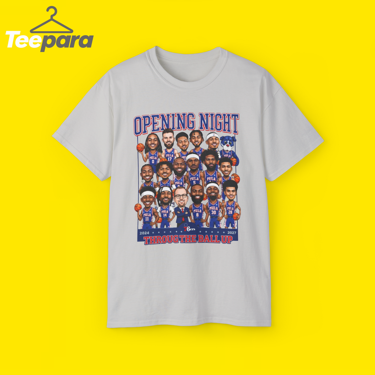 Philadelphia 76ers Opening Night Shirt