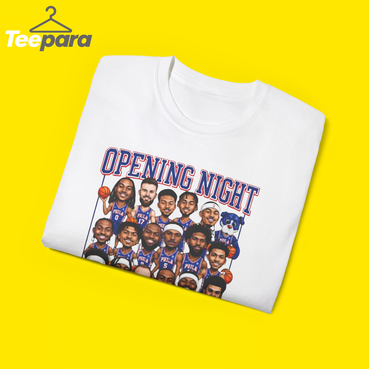 Philadelphia 76ers Opening Night Shirt
