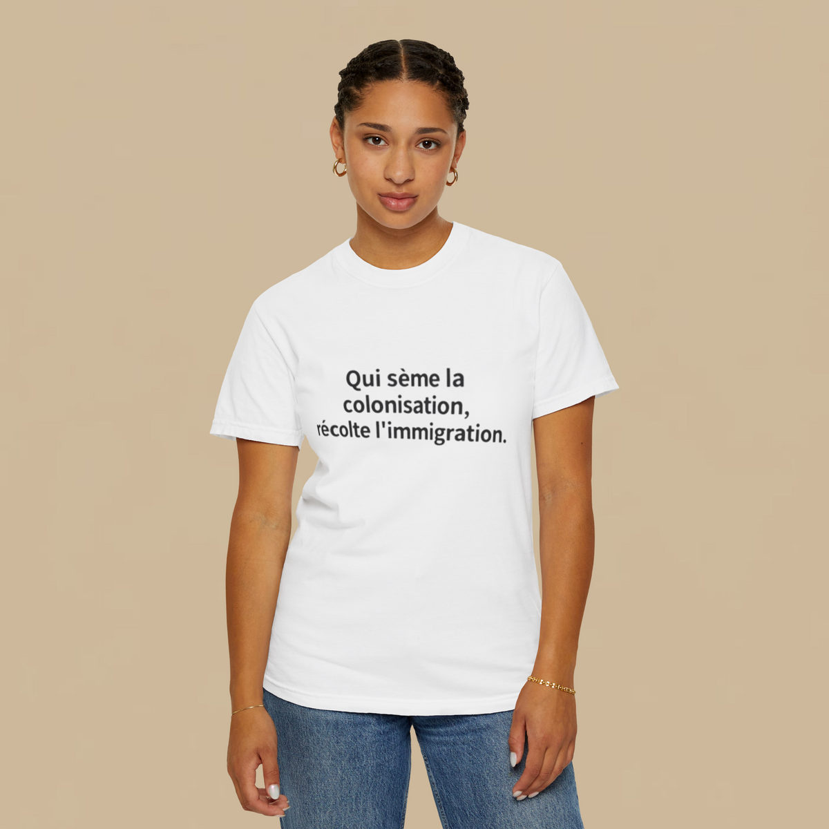 Qui Sème La Colonisation Récolte L’immigration Shirt