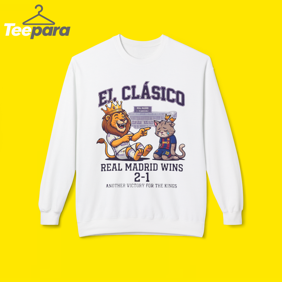 Real Madrid 2-1 Barcelona Shirt 