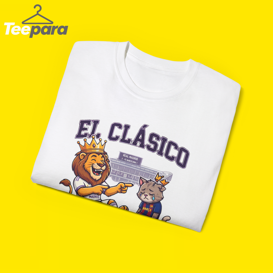 Real Madrid 2-1 Barcelona Shirt 