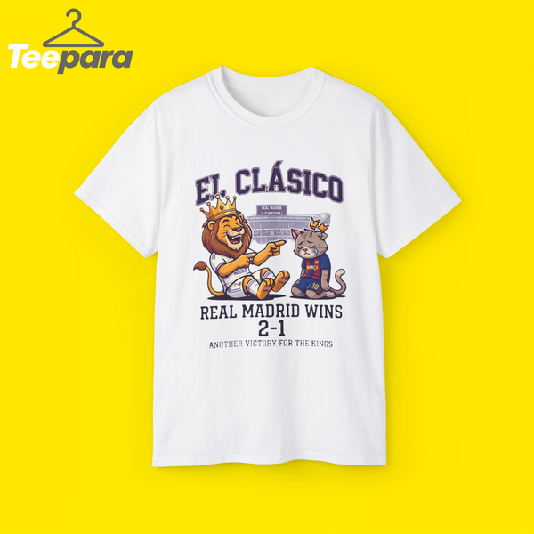 Real Madrid 2-1 Barcelona Shirt 