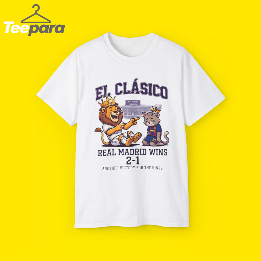 Real Madrid 2-1 Barcelona Shirt 