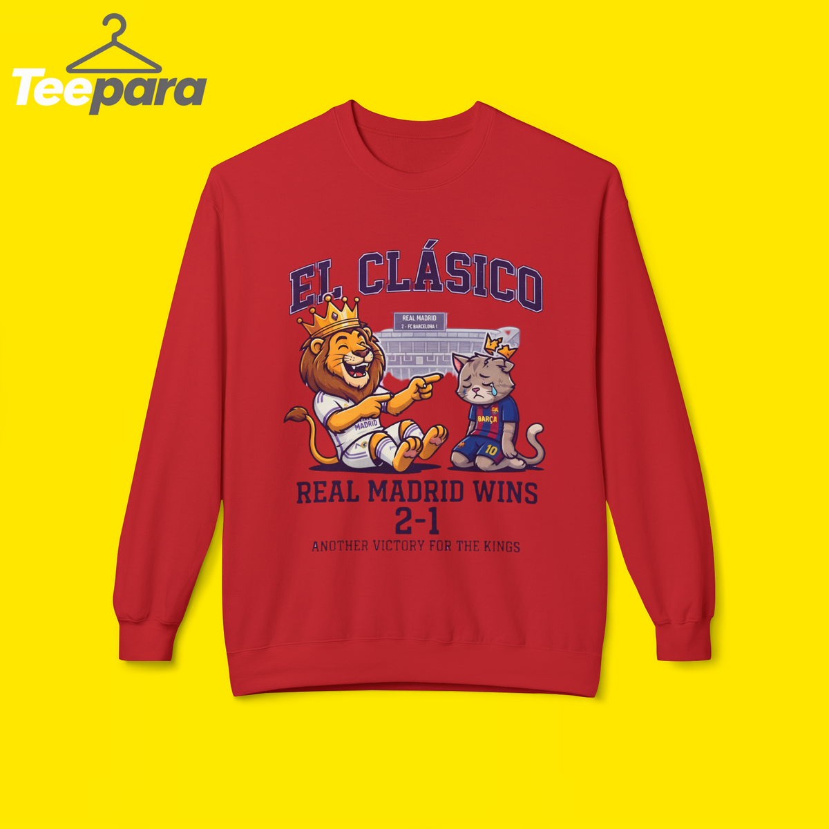 Real Madrid 2-1 Barcelona HODDIE