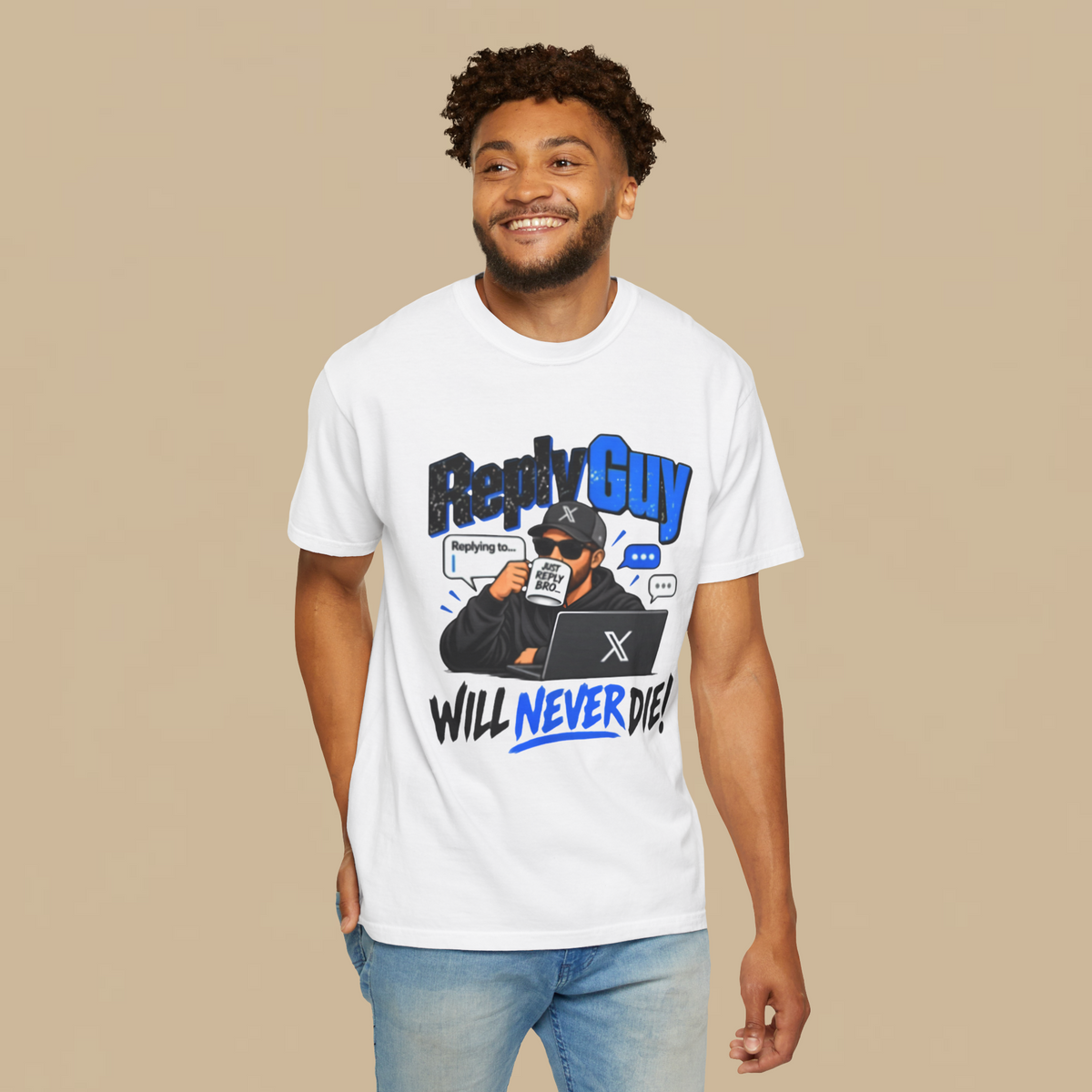 Reply Guy Will Never Die Shirt
