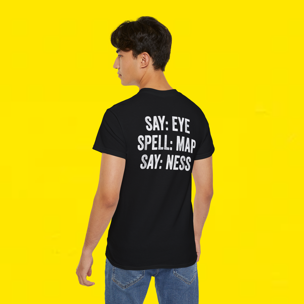 Say Eye Spell Map Say Ness T-Shirt