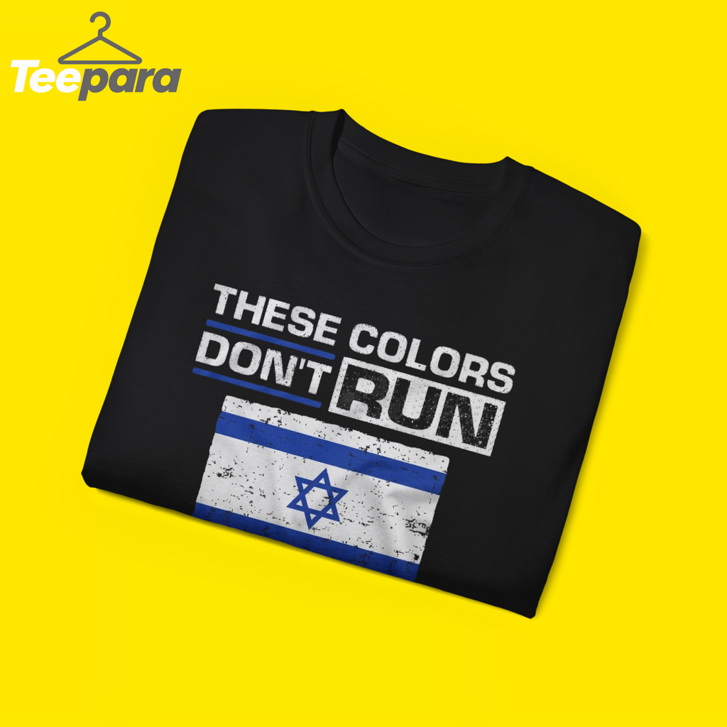 Silver Lake Israel Military Shirt featuring the These Colors Don't Run They Reload graphic slogan