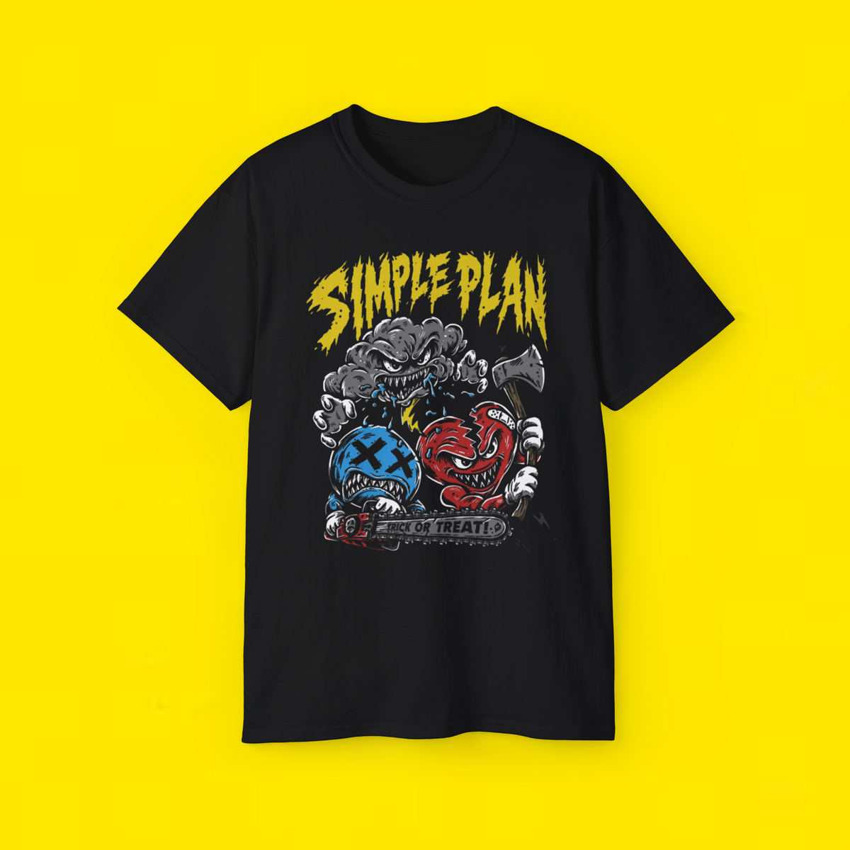 Simple Plan Halloween Character T-shirt