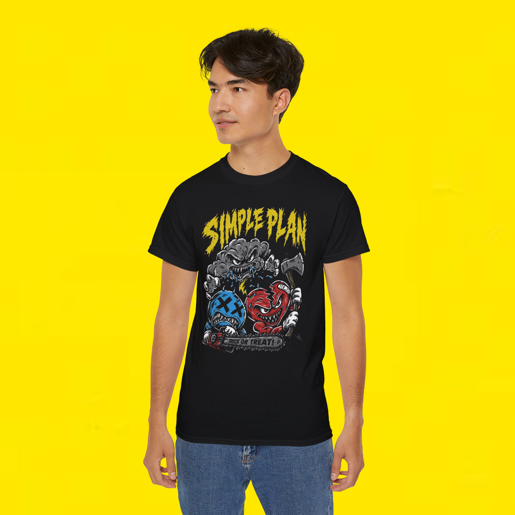 Simple Plan Halloween Character T-shirt