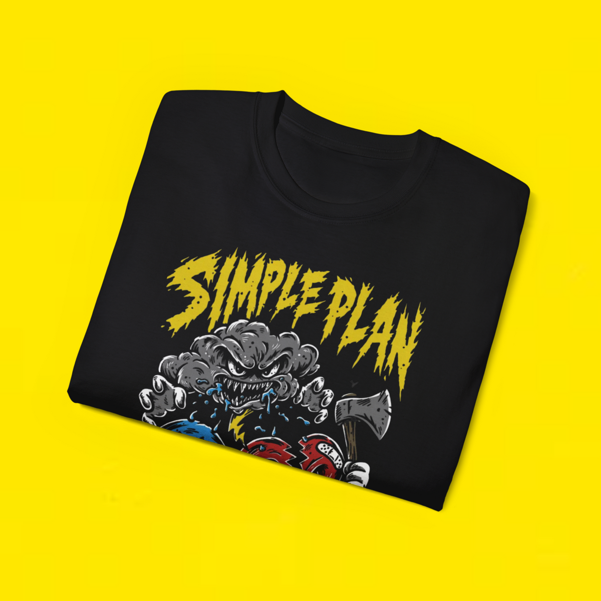 Simple Plan Halloween Character T-shirt