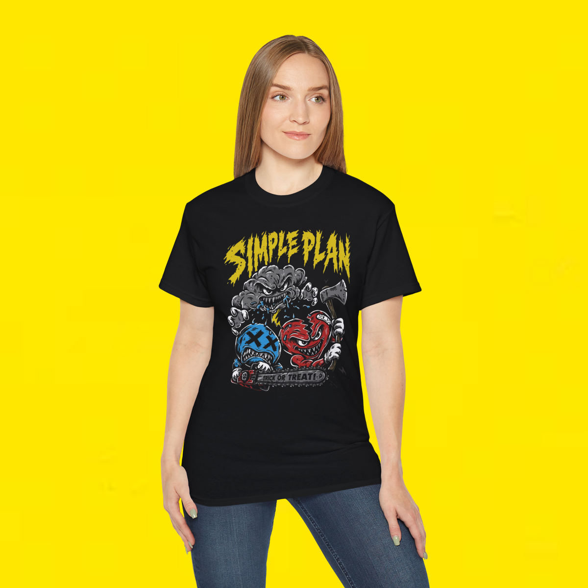 Simple Plan Halloween Character T-shirt