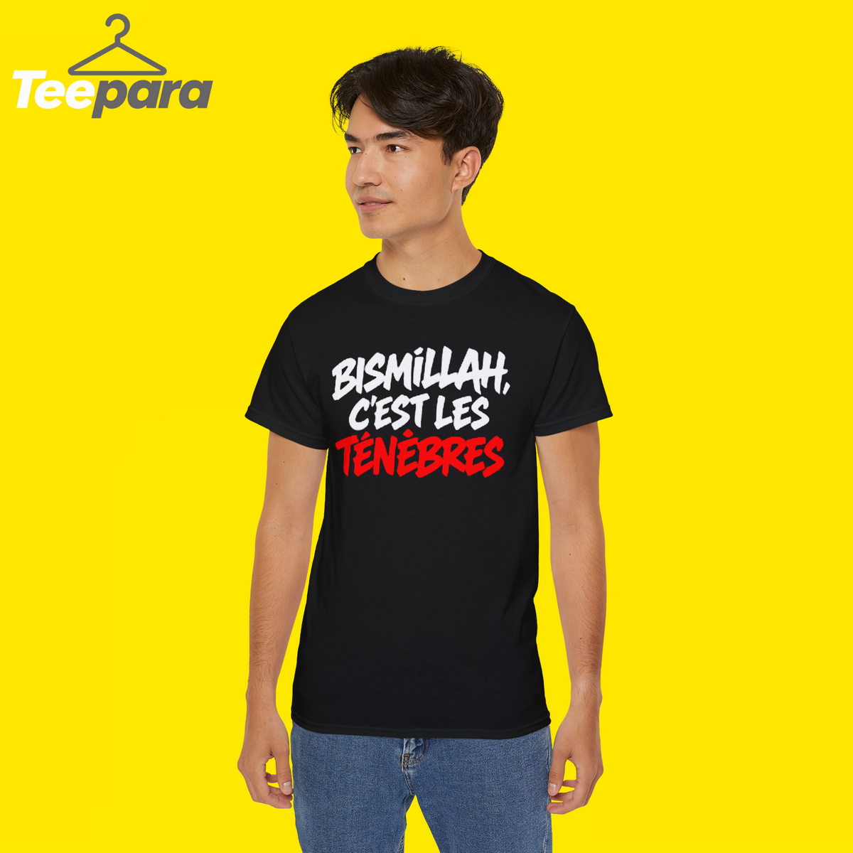 T-shirt Bismillah, c’est les ténèbres