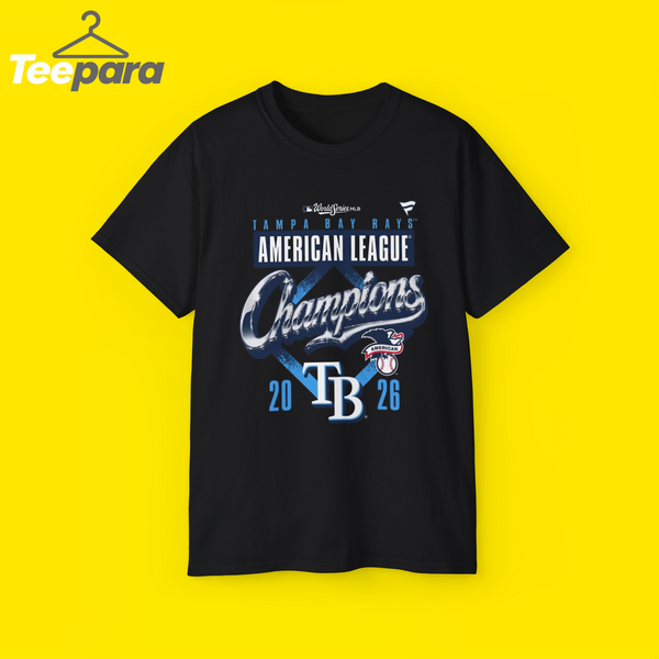 Tampa Bay Rays 2026 AL Champions Locker Room Shirt