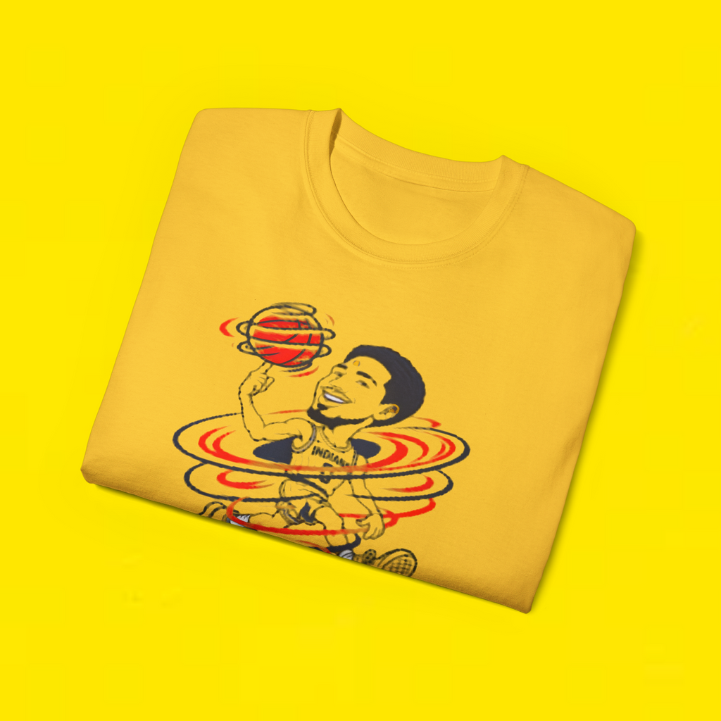 Tyrese Haliburton Cyclone Hali Gold Out Shirt