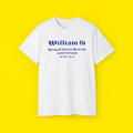 Williams Brother in the British Monarchy Shirt