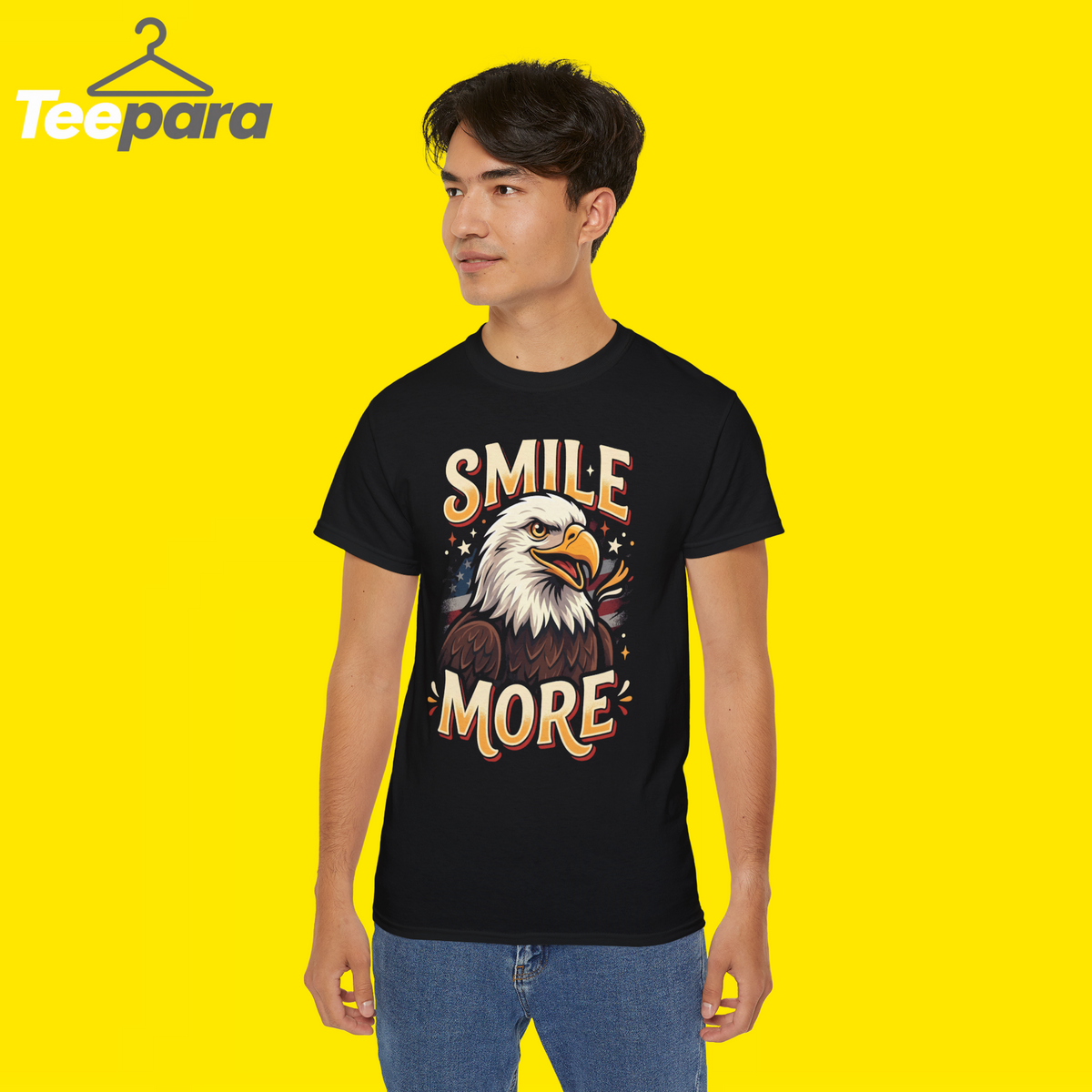 american eagle smile more shirt men