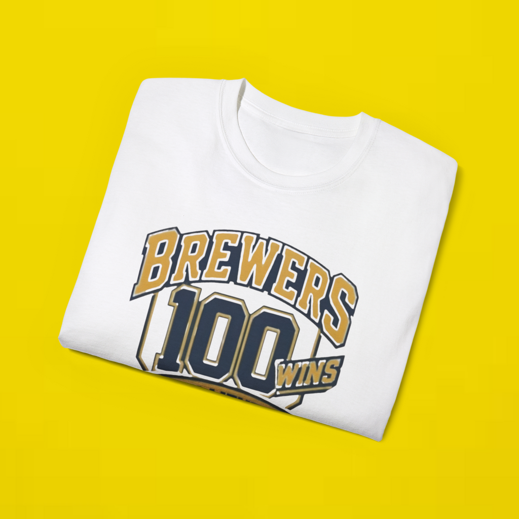 brewers 100 wins shirt