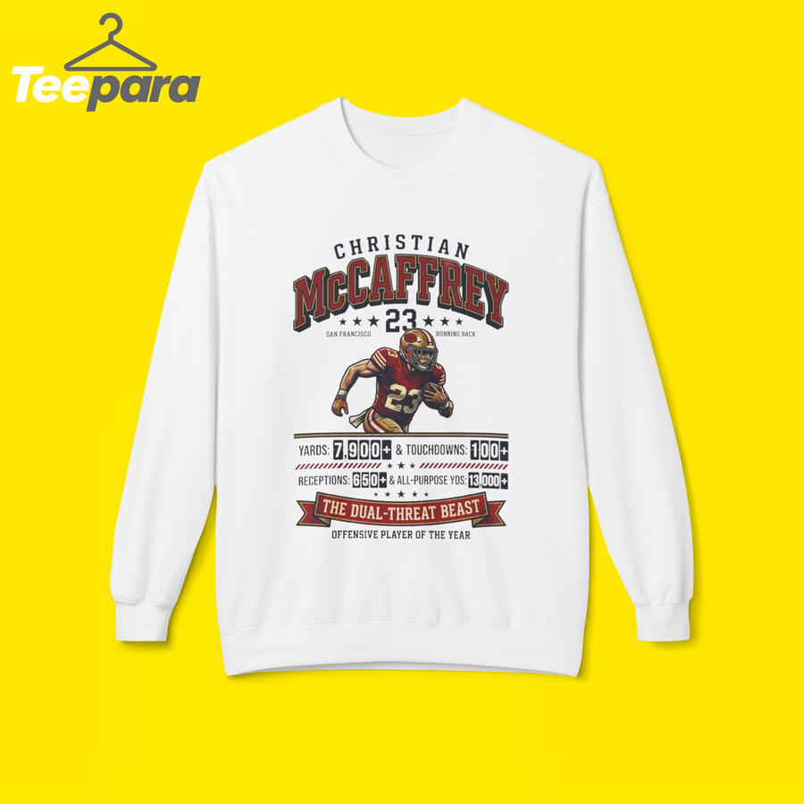 christian mccaffrey stats sweetShirt