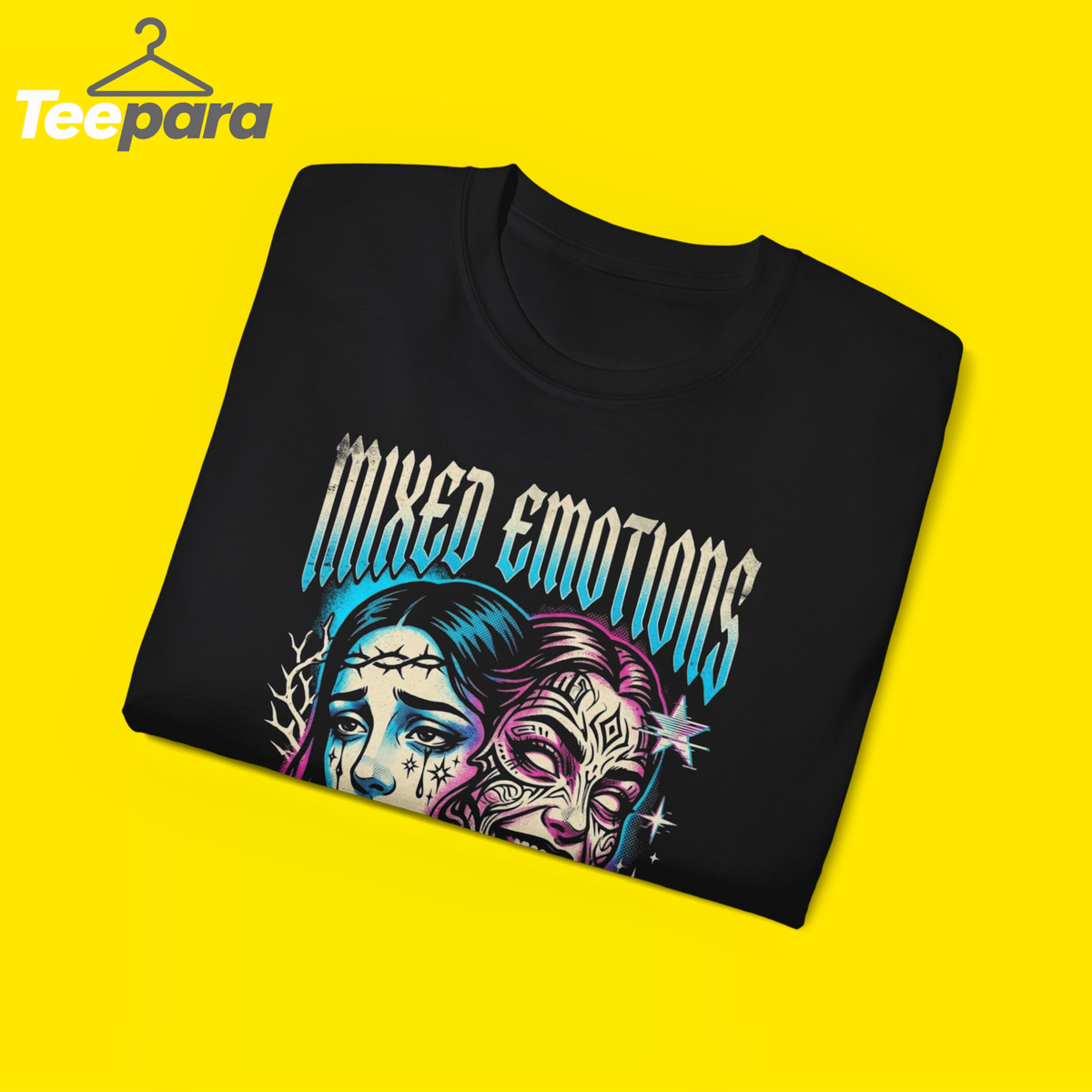 mixed emotions shirt unisex