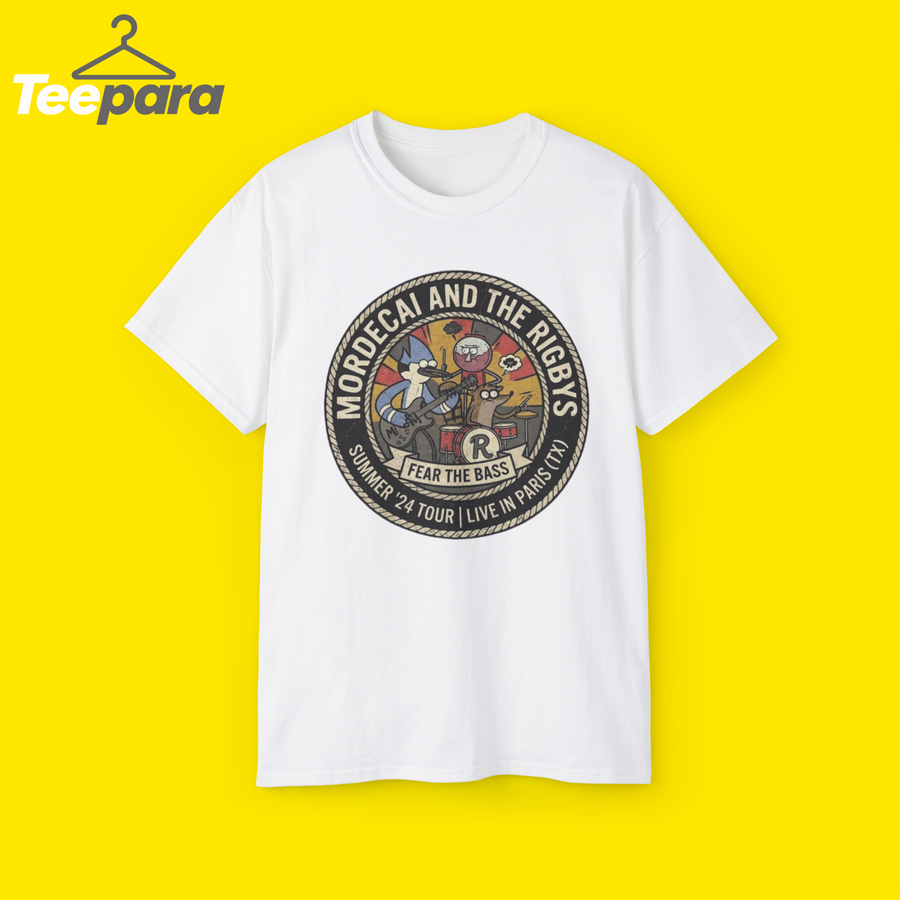 mordecai and the rigbys shirt white