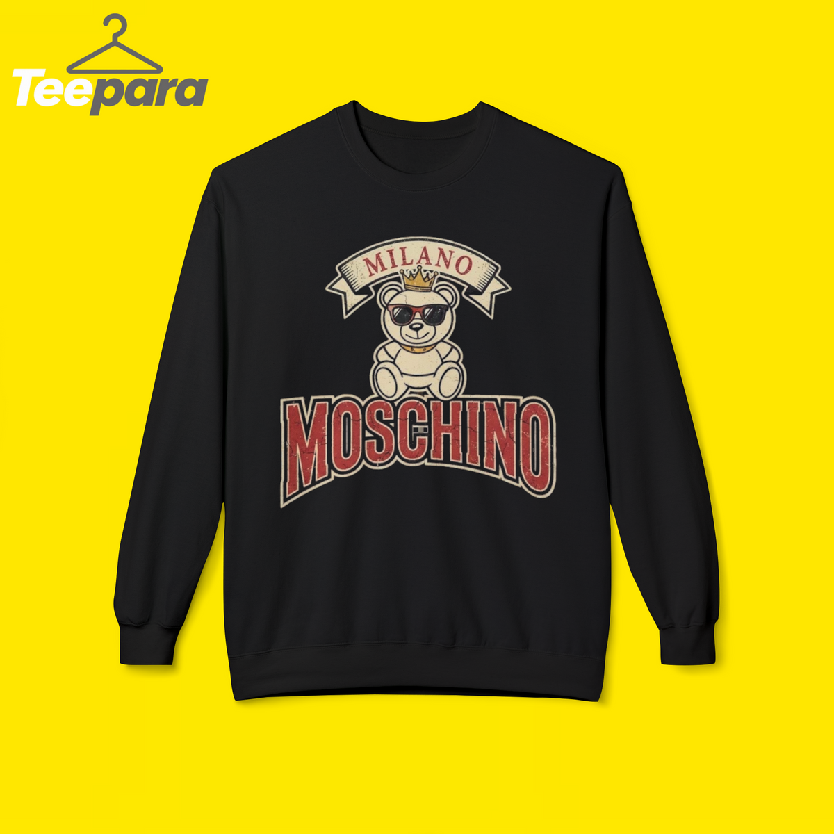 moschino milano sweetshirt