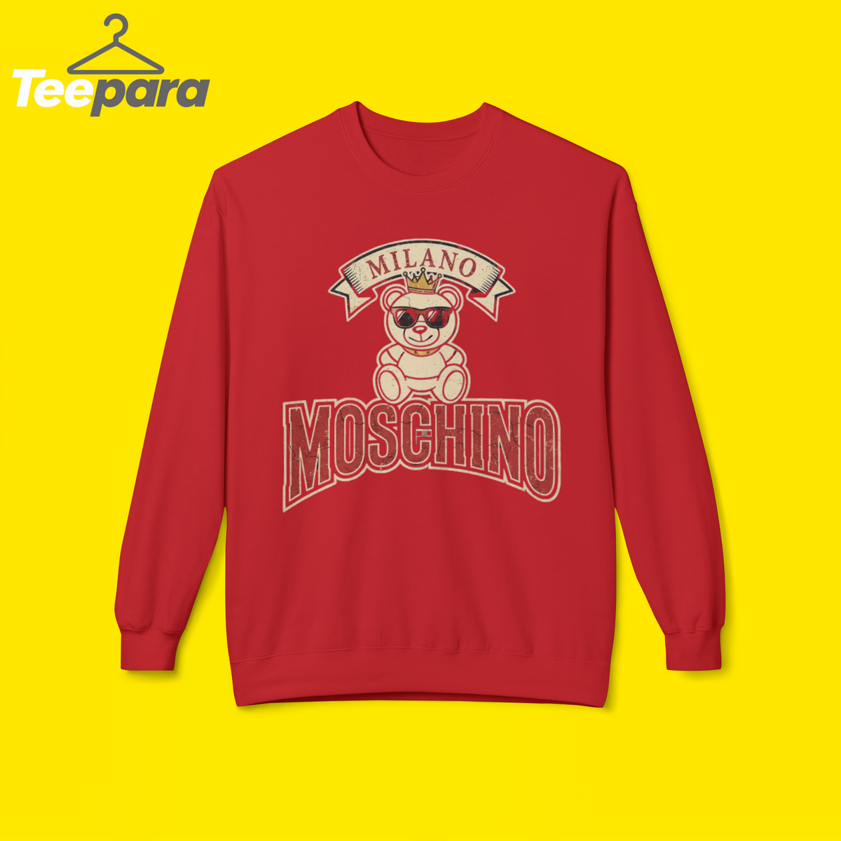 moschino milano sweetshirt