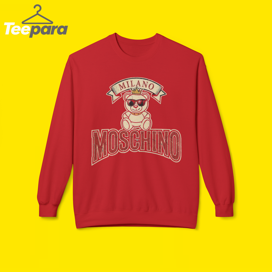 moschino milano sweetshirt