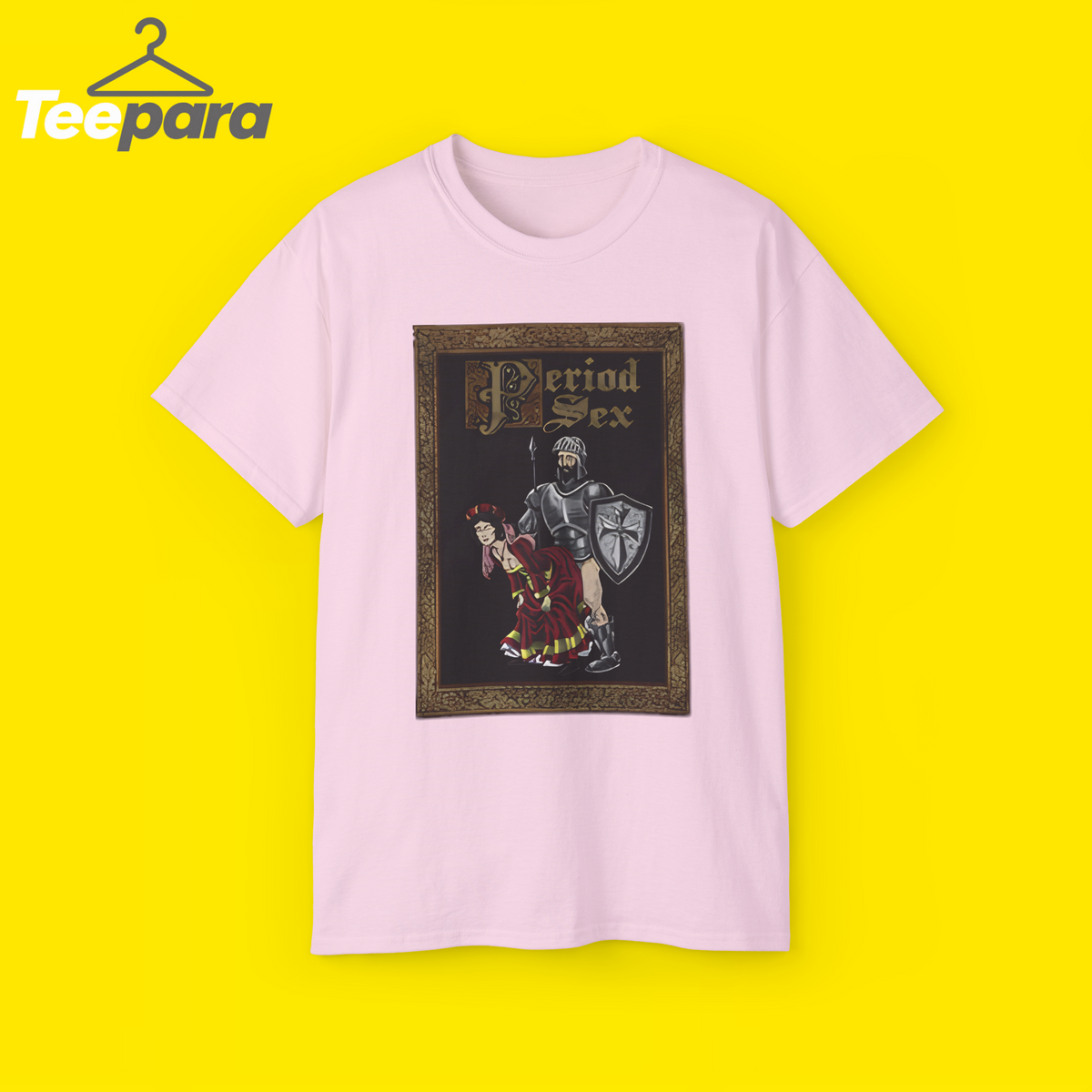 Pink Period Sex Shirt, front view