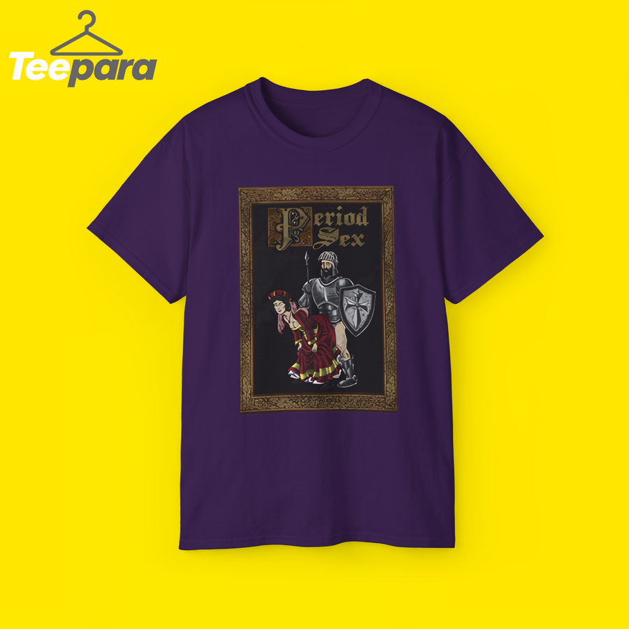 Purple Period Sex Shirt, front view
