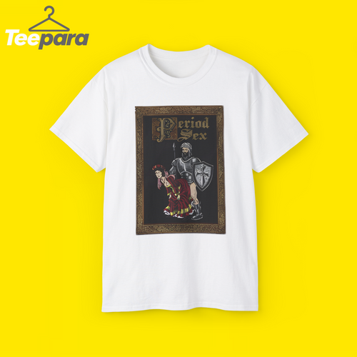White Period Sex Shirt, front view