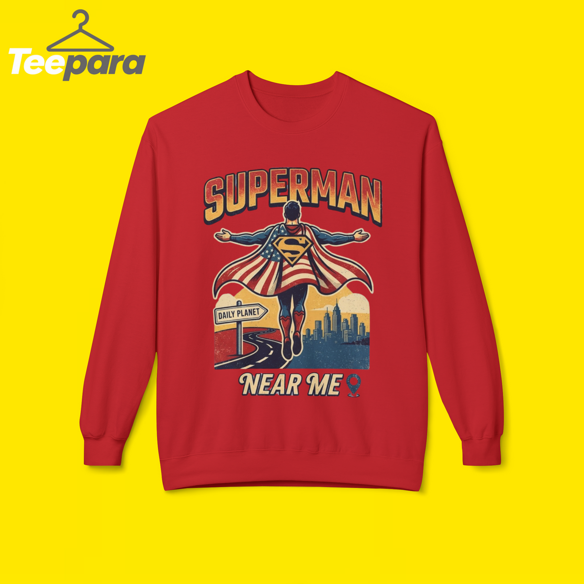 superman near me sweetshirt 