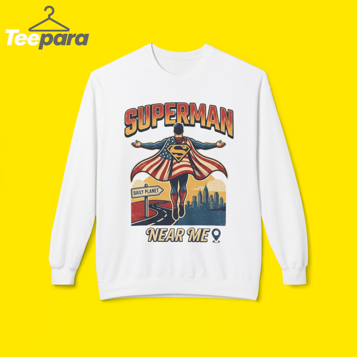 superman near me sweetshirt 