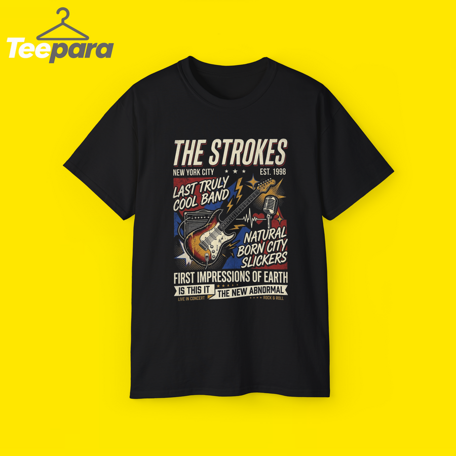 the strokes t shirt